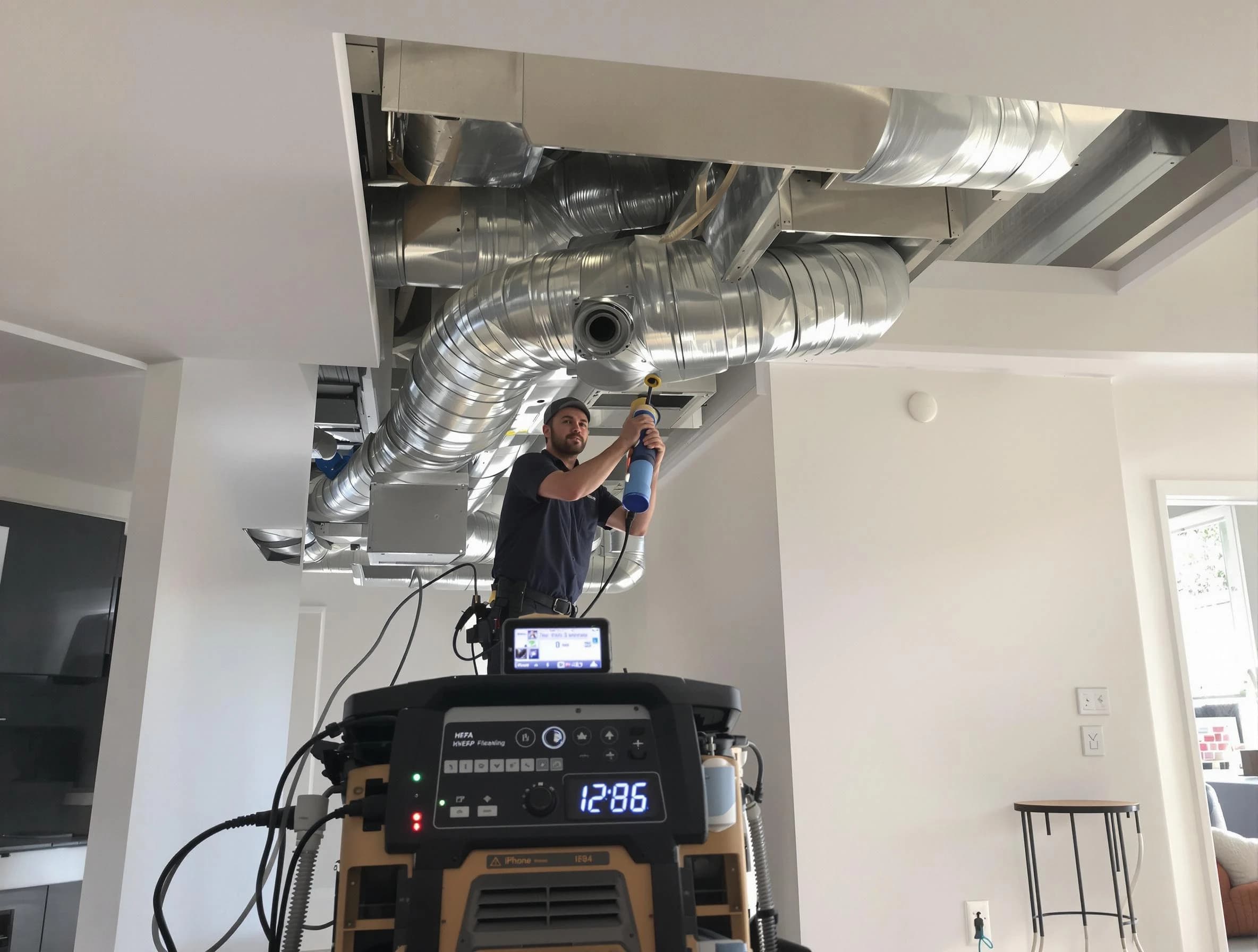 Advanced pure air duct cleaning by Berkley Air Duct Cleaning in Berkley